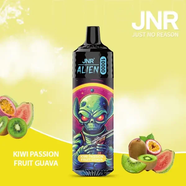 JNR Alien 10K (10000) Puffs 2% 5% Nicotine 20ML E-liquid 850mAh Rechargeable Battery LED (RGB) Lights Disposable Vape 22 JNR Alien 10K (10000) Puffs 2% 5% Nicotine 20ML E-liquid 850mAh Rechargeable Battery LED (RGB) Lights Disposable Vape