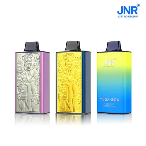 JNR Mega Box 25K (25000) Puffs 3D Texture 2% 5% Nicotine 30ML E-liquid 850mAh Powerbank Battery Disposable Vape 43 JNR Mega Box 25K (25000) Puffs 3D Texture 2% 5% Nicotine 30ML E-liquid 850mAh Powerbank Battery Disposable Vape